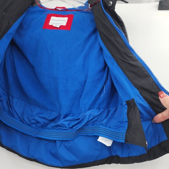 AMAZON ESSENTIALS Little Boys Waterproof Winter Black Puffer Jacket XS (4-5) NWT - Picture 7 of 11